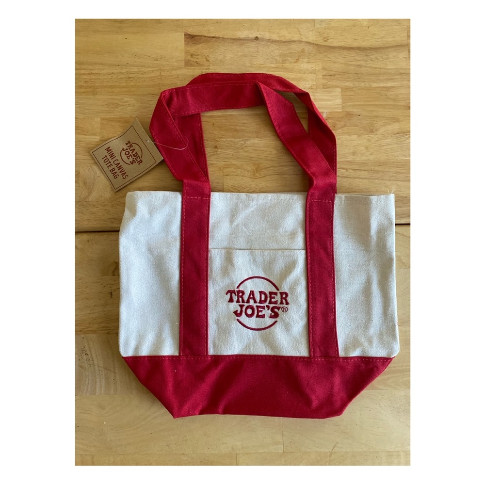 Trader Joe’s mini tote - RED